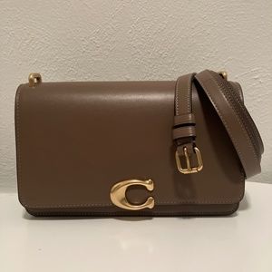 Coach Bandit Shoulder Bag in Dk Stone